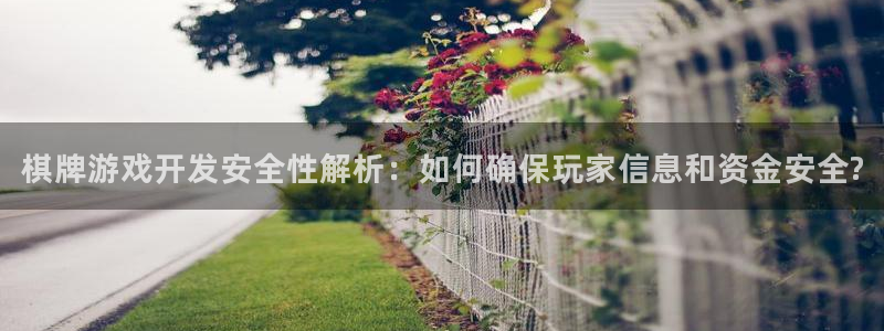 沐鸣2注册登录下载：棋牌游戏开发安全性解析：如何确保玩家信息和资金安全?